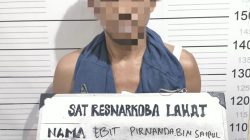 Polres Lahat Tangkap Pengedar Sabu di Merapi Timur, Diamankan Barang Bukti Hampir 6 Gram
