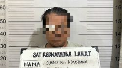 Sat Res Narkoba Polres Lahat Tangkap Pengedar Sabu di Desa Tanjung Aur