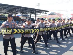 Polres Lahat Gelar Latihan Dalmas Inti, Negosiator, dan Tim Tindak