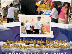 Lapas Kelas IIA Lahat Gelar Razia di Blok Hunian Wanita, Tegaskan Komitmen Wujudkan Pemasyarakatan Bersih