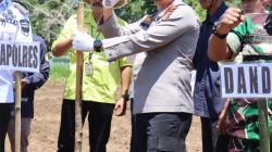 Kapolres Lahat Ikuti Zoom Meeting Penanaman Jagung Serentak Kuartal IV, Dukung Program Ketahanan Pangan Nasional