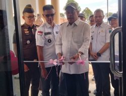 Pemdes Lesung Batu Resmikan Kantor Desa dan Balai Kemasyarakatan
