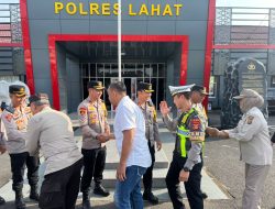 Kapolres Lahat Pimpin Apel Perdana dan Halalbihalal Usai Idulfitri 1447 H