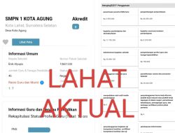 Diduga Ada Ketidaksesuaian Penggunaan Dana BOS untuk Perpustakaan di SMP Negeri 1 Kota Agung