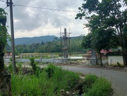 Tebat Desa Penandingan Terbengkalai, Proyek Miliaran Rupiah Disorot Warga