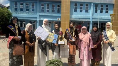 SMP Negeri 5 Lahat Gelar Lomba Kartini dan Doa Bersama Jelang Ujian Akhir