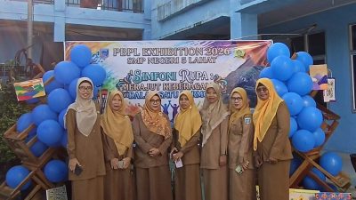 SMP Negeri 5 Lahat Gelar Pagelaran Seni dan Pameran Karya Siswa