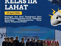 Lapas Kelas IIA Lahat Peringati Hari Bakti Pemasyarakatan ke-62 dengan Tasyakuran