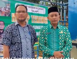 100 Hari Kerja, Kepsek SMPN 8 Lahat Raih Apresiasi Dinas Pendidikan