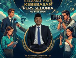 Kepala Dinas PU-TR Lahat Sampaikan Ucapan Selamat Hari Kebebasan Pers Sedunia 2026