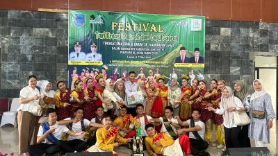 Tim Tari SMAN 2 Lahat Raih Juara II Lomba Tari Kreasi Daerah HUT ke-157 Kabupaten Lahat