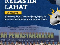 Lapas Kelas IIA Lahat Gelar Ikrar Pemasyarakatan Bersih dari Narkoba dan Praktik Penipuan