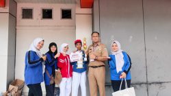 Tim Drumband SMP Negeri 8 Lahat Raih Juara Harapan 3 pada Lomba Antar Pelajar HUT Lahat ke-157