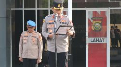 Polres Lahat Tekankan Larangan Penyalahgunaan Narkoba Saat Apel Pagi