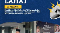 Lapas Kelas IIA Lahat Optimalkan Layanan Kunjungan Idul Adha 1447 H