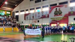SMP Negeri 6 Lahat Tampilkan Nuansa Islami di Lomba Drumband Tingkat Kabupaten
