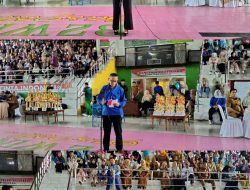 Wabup Lahat Buka Lomba Drumband Pelajar SMP HUT ke-157 Kabupaten Lahat