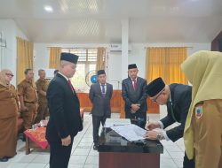 Dr. Baslini Resmi Dilantik sebagai Sekretaris Dinas Pendidikan Kabupaten Lahat