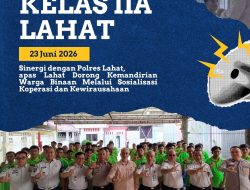 Lapas Kelas IIA Lahat dan Polres Lahat Gelar Sosialisasi Koperasi dan Kewirausahaan bagi Warga Binaan