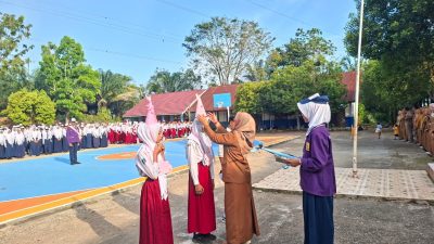 SMP Negeri 1 Kikim Tengah Resmi Buka MPLS Hari Pertama, Kepala Sekolah Ajak Siswa Baru Beradaptasi dengan Semangat