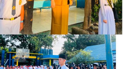 SMP Negeri 2 Lahat Gelar Upacara Perdana Hari Pertama Masuk Sekolah Tahun Ajaran 2026/2027