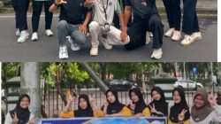 Siswa SMP Negeri 2 Lahat Meriahkan Car Free Day, Tampilkan Semangat Hidup Sehat dan Kebersamaan