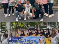 Siswa SMP Negeri 2 Lahat Meriahkan Car Free Day, Tampilkan Semangat Hidup Sehat dan Kebersamaan