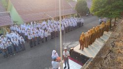 Upacara Bendera di SMAN 1 Pulau Pinang Angkat Tema Lingkungan Belajar yang Aman, Nyaman, dan Ramah