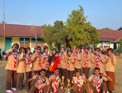 Pramuka SMA Negeri 3 Kikim Timur Raih Juara Public Speaking dan Makanan Non Beras