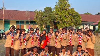 Pramuka SMA Negeri 3 Kikim Timur Raih Juara Public Speaking dan Makanan Non Beras