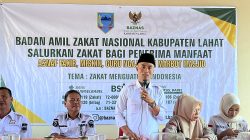 BAZNAS Lahat Salurkan Zakat kepada 368 Penerima Manfaat di Tiga Kecamatan
