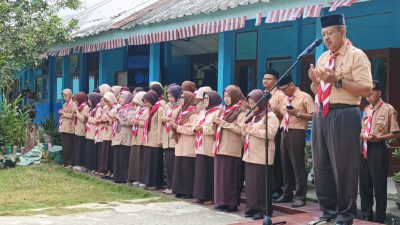 SMA Negeri 1 Kikim Timur Gelar Upacara Hari Pramuka ke-65