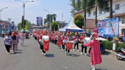 SMP Negeri 1 Kikim Tengah Semarakkan HUT RI ke-81 Lewat Lomba Drumband dan PBB