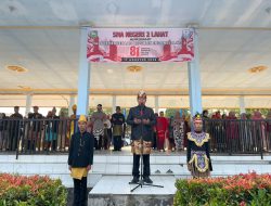 Upacara HUT Kemerdekaan RI ke-81 di SMAN 2 Lahat Berlangsung Khidmat