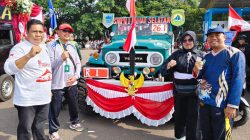 SMPN 1 Lahat Selatan Meriahkan HUT RI ke-81 Lewat Pawai Karnaval