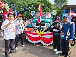 SMPN 1 Lahat Selatan Meriahkan HUT RI ke-81 Lewat Pawai Karnaval
