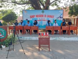 SMP Negeri 8 Lahat Gelar Pesta Demokrasi Pemilihan Ketua dan Pengurus OSIS 2026-2027