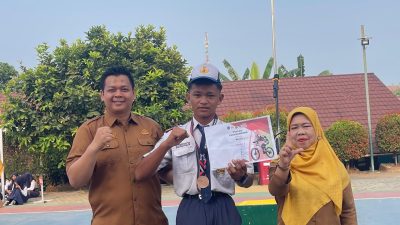 Siswa SMPN 6 Lahat Raih Juara 3 Atlet Sepeda Se-Sumatera Selatan
