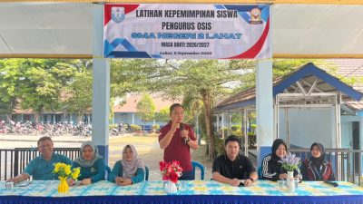 SMAN 2 Lahat Gelar LKS, 72 Calon Pengurus OSIS Dibekali Jiwa Kepemimpinan