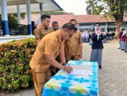 Pengurus OSIS SMAN 2 Lahat Masa Bakti 2026–2027 Dilantik
