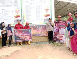 Cegah Karhutla, Polsek Kota Lahat Bersama PT Arta Prigel dan Perangkat Desa Gencarkan Sosialisasi “Stop Karhutla”