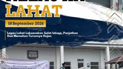 Lapas Lahat Gelar Salat Istisqa dan Doa Bersama