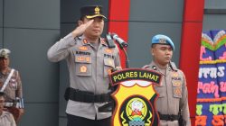 Kapolres Lahat Pimpin Apel Gabungan Hari Lalu Lintas Bhayangkara ke-71, Tekankan Sinergi dan Keselamatan