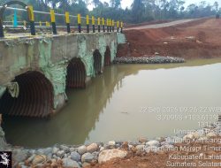 PT ALR Rampungkan Pembangunan Jembatan dan Normalisasi Aliran Sungai Puntang Demi Kelancaran Aktivitas Warga