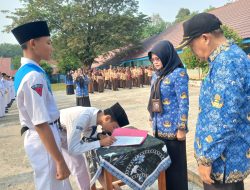 Pengurus OSIS SMP Negeri 2 Merapi Barat Periode 2026/2027 Resmi Dilantik