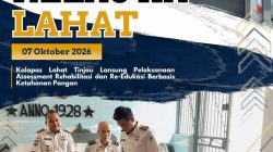 Kalapas Lahat Tinjau Pelaksanaan Assessment Rehabilitasi dan Re-Edukasi Berbasis Ketahanan Pangan