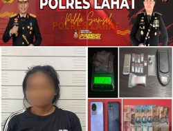 Perempuan Diduga Pengedar Sabu Diamankan Satres Narkoba Polres Lahat di Kikim Tengah