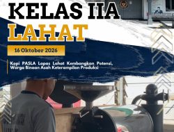 Kopi PASLA Lapas Lahat Terima Pesanan dari Kopi Lahat, Warga Binaan Asah Keterampilan Produksi