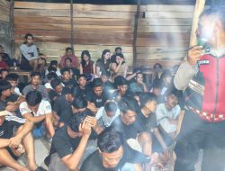 Operasi Sarang Narkoba di Cafe D Lahat, Polisi Amankan 9 Orang dan Sita 12 Paket Ekstasi