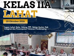 Lapas Lahat Gelar Sidang TPP, Bahas Usulan Hak Integrasi dan Penempatan Tahanan Pendamping